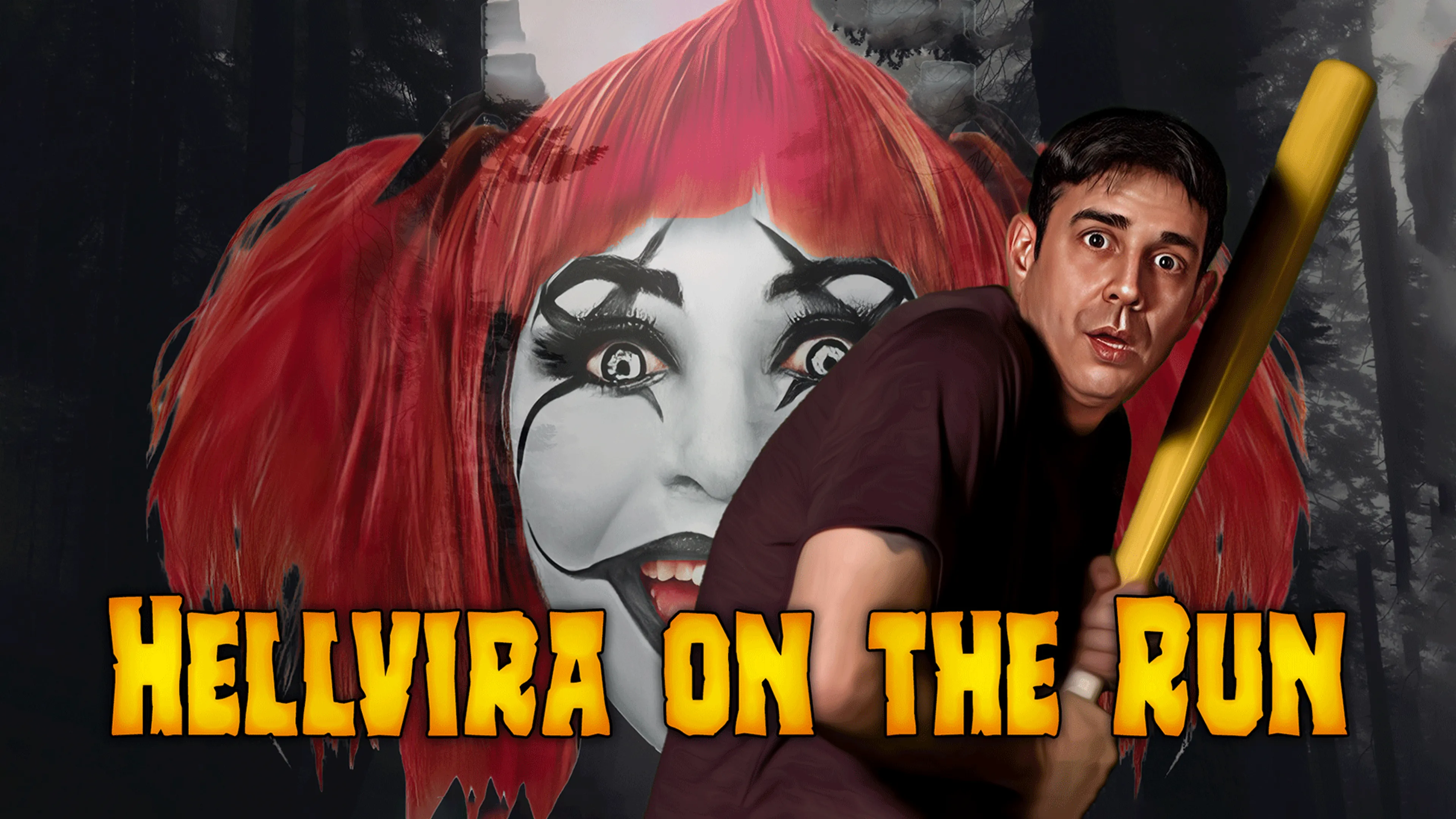 Hellvira on the Run! poster